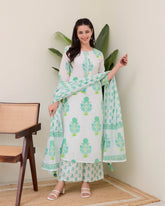*Summer Special* 🩷
💃New Lounch effortless style our newly launched summer collection is all about comfort and ease.flowy silhouettes paird matching palazzo and chic 🌸dupatta -perfect for your everyday routine,hot days cool our cotton collection
